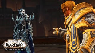 Sylvanas amp Anduin Cinematic  Cutscene  World of Warcraft Shadowlands [upl. by Assirahs868]