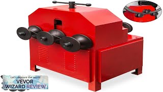 VEVOR Pipe Tube Bender 9 Round and 8 Square Die Set Electric Review [upl. by Aicena215]