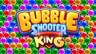 Bubble Shooter King  Pop colorful bubbles with Amazing Features [upl. by Nna]