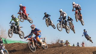 Best of 2 Stroke Action 💥 MX125 Motocross Montearagón 2023 by Jaume Soler [upl. by Dragone210]