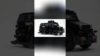 LEGO Police Swat MRAP Truck Custom Moc shorts lego police truck [upl. by Azenav]