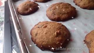 Galletas de Plátano con Chocolate y AvellanaBanana Cookies [upl. by Cartan464]