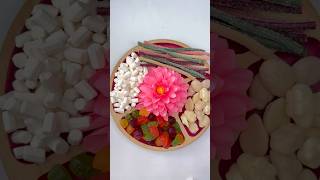 TOP ASMR  Filling Platters with Sweets 🍭 chocolate shortsasmr tiktokvideo [upl. by Marceau807]