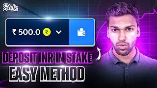 HOW TO DEPOSIT AND WITHDRAW INR ON STAKE EASY METHOD [upl. by Amluz]