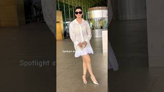 Urvashi Rautela spotted at airport urvashirautela shortvideo bollywood [upl. by Nhor]