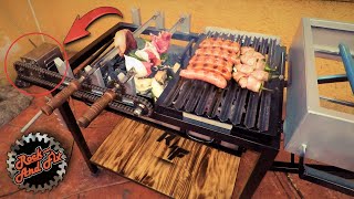 Asador Giratorio de Espadas  Build Grill Machine [upl. by Oilime]