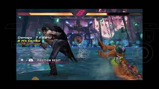 tekken 8 ppsspp devil jin rage art combo 2 [upl. by Renruojos165]