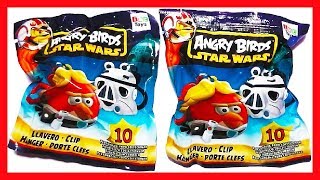 2 Bolsas sorpresa en español con llaveros de los Angry Birds [upl. by Leiba]