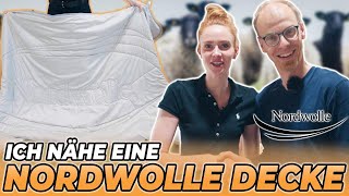 So entsteht eine Bettdecke bei Nordwolle [upl. by Eednac]