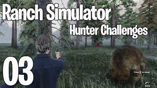 Hunting Challenges  Ranch Simulator [upl. by Leemaj63]