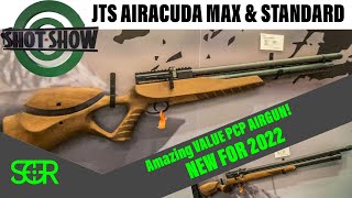 JTS AIRGUNS at SHOT 2022  AIRACUDA MAX amp AIRACUDA STNDARD [upl. by Koy131]