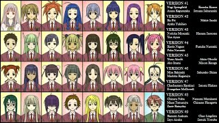 Negima  1000 Sparking All Versions [upl. by Ancier]