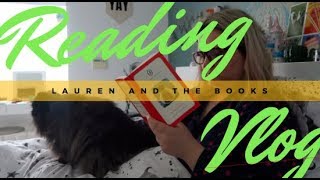 Weekend Reading Vlog  Lauren and the Books [upl. by Hannavas16]