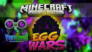 BEST MCPE EGG WARS SERVER  VastLands Mcpe v120 Minigames Server [upl. by Etsyrk768]