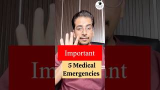 Top 5 Medical Emergencies important for Doctors amp Nurses emergency doctor nursing [upl. by Yellat]