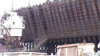 Two Harbors CN Iron Ore Docks 0001wmv [upl. by Sacksen]