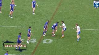 NEXT GEN  Warriors v Bulldogs  Jersey Flegg Rnd 25 HIGHLIGHTS [upl. by Einahets]