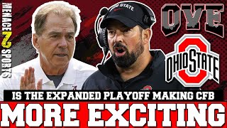 OVE Does EXPANDED Playoffs Make College Football MORE EXCITING [upl. by Hsaniva]