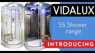 Vidalux  SS Steam and Hydro Shower range [upl. by Annodas]