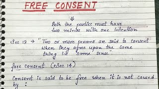 Free consent  Coercion  Indian Contract Act 1872 [upl. by Richards]