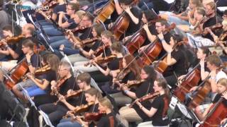 Showcase World record for the largest orchestra [upl. by Duahsar782]