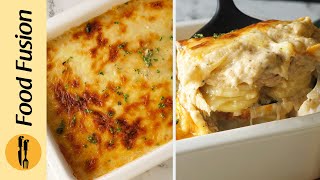 Au Gratin Potatoes Recipe By Food Fusion [upl. by Morganstein]