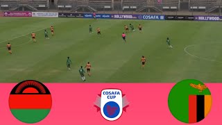 🔴 LIVE Malawi vs Zambia Women COSAFA Womens Cup Live Match Updates [upl. by Ahseinek]