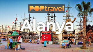 ALANYA Turkey  Day to Night  4K 60fps UHD [upl. by Akena]