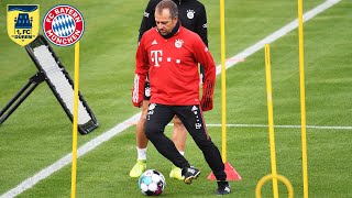 🎙️ Welche Neuzugänge debütieren FC Bayern Pressetalk mit Hansi Flick vor dem DFBPokal gegen Düren [upl. by Llednov]