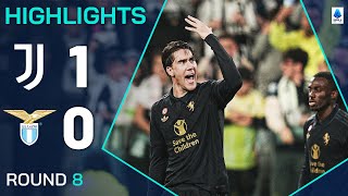 JUVENTUSLAZIO 10  HIGHLIGHTS  Late goal hands Juve big win  Serie A 202425 [upl. by Harriett]