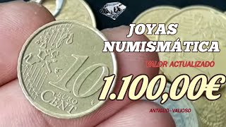 10 Céntimos Euro España 1999 Un Valor De 1100€ TesoroNumismático [upl. by Silva425]