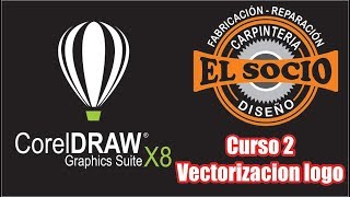 Curso 2 Crear Logo En Corel Draw X8 Desde Cero [upl. by Sebastien945]