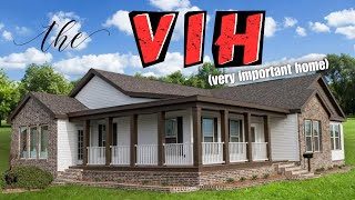 This ASTOUNDING modular home is on the VIHvery important home list Prefab House Tour [upl. by Droflim]