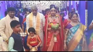 Marriage In Jupally Rameshwar Rao House మైహోమ్ రామేశ్వరావు ఇంట్లో పెళ్లి [upl. by Fried812]