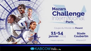 Mazars Challenge International de Paris 2024  Qualifications hommes  Piste bleue [upl. by Ariayek592]