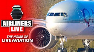 ✈️ Manchester Airport  🔴 LIVE [upl. by Assillim]