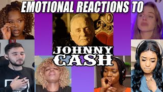 Johnny Cash Hurt  Best Of Reactions Compilation [upl. by Yekciv925]