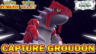 CAPTURER GROUDON  Pokémon Violet amp Écarlate  DLC Disque Indigo [upl. by Sydalg]