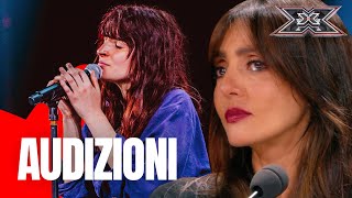 Angelica con “La notte” di Arisa commuove Ambra  X Factor 2023 AUDIZIONI [upl. by Enyaht]