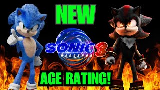 Sonic Movie 3 Just got A New AgeRating [upl. by Rolan]