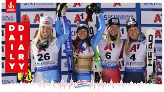 Courchevel Mèribel 2023  Daily Diary 3  2023 FIS World Alpine Ski Championships [upl. by Eelan114]