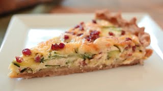 Quiche sans gluten aux courgettes [upl. by Rorry]