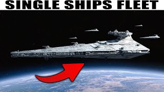 The Strange SingleShip Fleets of Star Wars Explained [upl. by Shamma748]