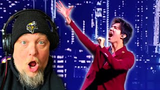 He Sings SO High DIMASH  Olimpico Live Reaction [upl. by Oigufer]