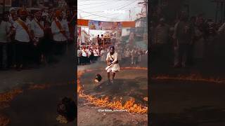 Gatka  nAgar kirtan 🦅 gatka fire stunt punjabi [upl. by Leirea]