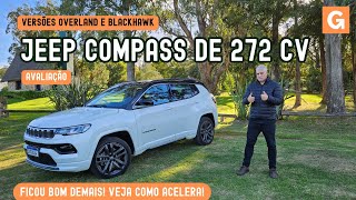 Avaliação JEEP COMPASS 2025 com motor Hurricane de 272 cv [upl. by Legra]