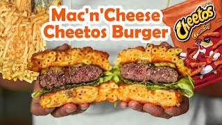 Ich mache den MacnCheese Cheetos Burger und DAS passiert [upl. by Amaral]