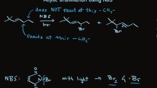 Allylic Bromination Using NBS [upl. by Gazzo]