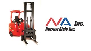 Introduction to the Flexi Artculated Forklift from Narrow Aisle Inc [upl. by Nyledaj14]