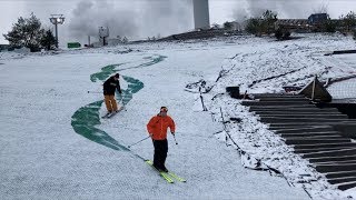 CopenHill test 2 cm ny sne 23 dec 2018 [upl. by Johppah]